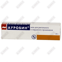 Ауробин мазь по 20 г (туба)