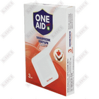 Gigienik gips One Aid (Van Aid) nafas oladigan 60 х 70 mm 3 dona.