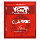 Prezervativlar One Touch Classic (Van Touch Klassik) 3 dona.
