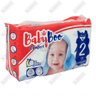 Babyboo Comfort tagliklari hajmi 2, 3-6 kg, 38 dona