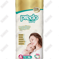 Predo Baby tagliklari hajmi 4, 7-18 kg, 36 dona