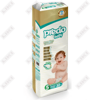 Купить Подгузники Predo Baby размер 5, 11-25 кг, 32 шт Подгузники Predo Baby размер 5, 11-25 кг, 32 шт