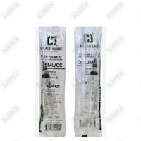 Ukol in'ektsiyasi Sog'liqni saqlash liniyasi Luer Slip 22g 5ml igna bilan bir martalik uch qismli