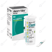 Тест-полоски для глюкометра Accu-Chek Active 50 шт