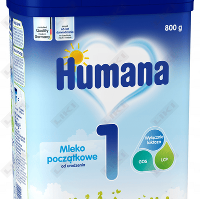 Смесь сухая молочная Humana 1 с рождения 800 г