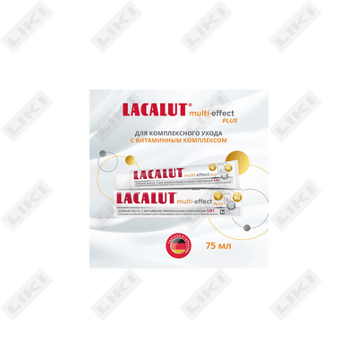 Зубная паста Lacalut Multi-effect Plus 5 в 1 75 мл