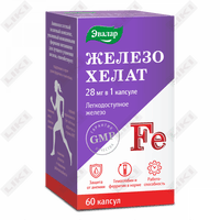 Temir xelat Evalar 28 mg № 60 tabletkalar (shisha)