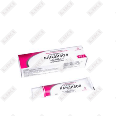 Кандизол крем д/наруж. прим. 1% по 15 г (туба)