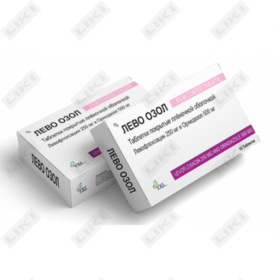 Levo ozol tabletkalari 250 mg / 500 mg №10 (blister)