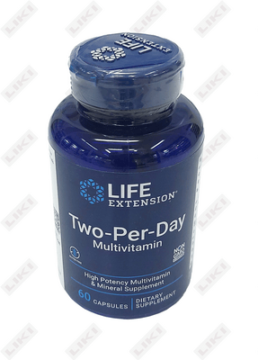 Life Extension Дважды-В-День Мультивитамины капсулы №60