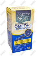 Doktor More Omega-3 + Age kompleksi № 120 kapsulalar (shisha)