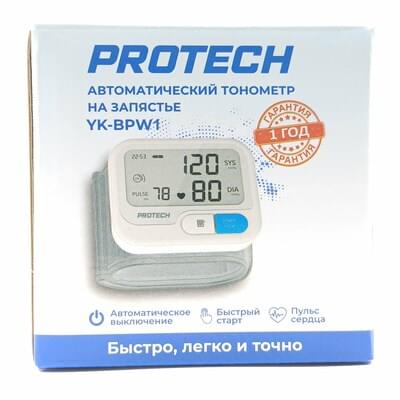 Тонометр автоматический Protech YK-BPA4 на предплечье 22-32 см