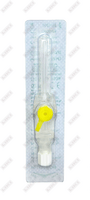 Bioflon intravenoz kateter, qanotli, 24G, sariq