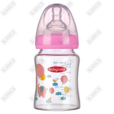 Baby Land 374 shisha oziqlantirish shishasi 0 dan 6 oygacha 150 ml