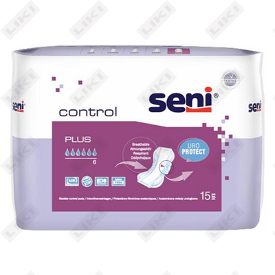 Прокладки урологические Seni Control Plus 15 шт.