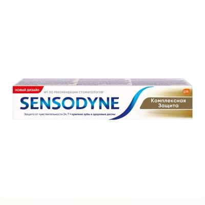 Tish pastasi Sensodyne (Sensodin) Kompleks himoya 75 ml