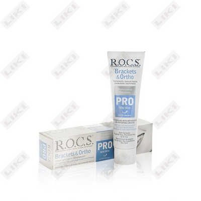 Зубная паста R.O.C.S. Pro Brackets & Ortho 135 г
