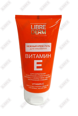 Librederm krem yuvish jeli E vitamini 150 ml