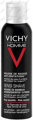 Пена для бритья Vichy Homme 200 мл