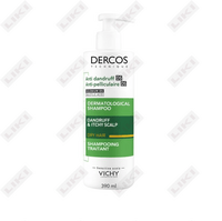 Vichy Dercos quruq sochlar uchun kepekka qarshi shampun 390 ml