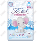 Подгузники Joonies Premium Soft размер M, 6-11 кг, 58 шт