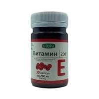 Vitamin E (tokoferol asetat) Shanaz kapsulalari 200 mg №30 (flakon)