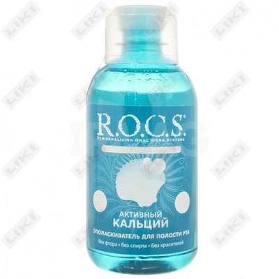 Og'iz yuvish vositasi R. O. C. S. faol kaltsiy 400 ml