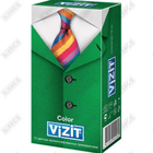 Vizit rangli prezervativlar 12 dona