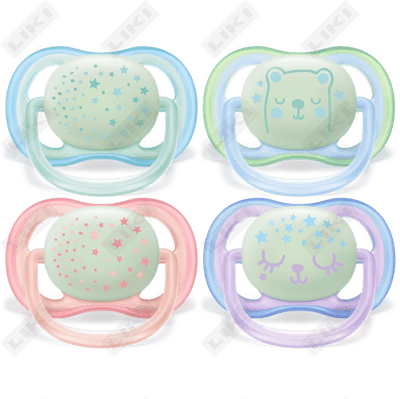 Emzik Silikon Avent Ultra Air SCF376 / 10 dan 6 oygacha 2 dona