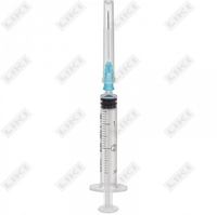 Шприц инъекционный KD-Ject Luer Slip одноразовый двухкомпонентный с иглой 23G 2 мл