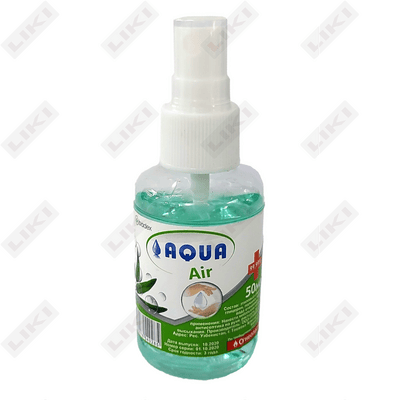 Aqua Air qo'llar uchun antiseptik, spirtli, 50 ml