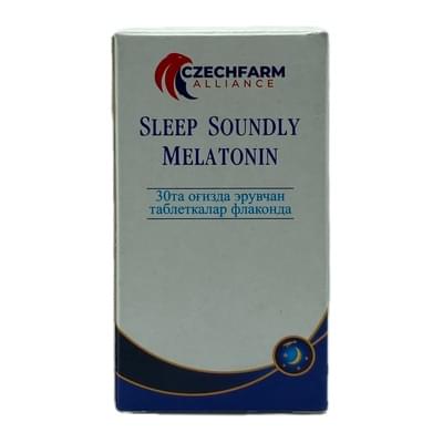 Sog'lom uxlang Melatonin tabletkalari №30 (flakon)