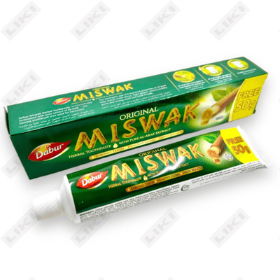 Dabur Miswak tish pastasi o'simlik antibakterial 170 g