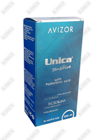 Avizor Unica Sensitiv 100 ml gialuron kislotasi kontakt linzalari eritmasi