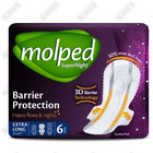 Sanitariya prokladkalari molped Super Night Extralong 6 dona