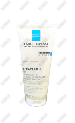 La Roche-Posay Effaclar Iso-Biome yuz kremi jeli tinchlantiruvchi tozalovchi 200 ml