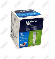 Тест-полоски для глюкометра Contour Plus 50 шт
