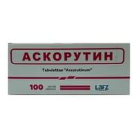 Askorutin lafz tabletkalari №100 (10 blister x 10 tabletka)