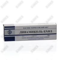 Livamikol-BHFZ malhami D/tashqi. taxminan har biri 30 g (Tuba)