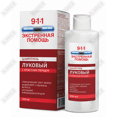 Шампунь для волос Mirrolla Луковый с экстрактом корня репейника 150мл