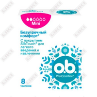 O. B. Procomfort mini 8 dona tamponlar