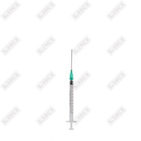 Шприц инсулиновый Health Line U-100 с интегрированной иглой 1 мл