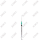 Sog'liqni saqlash liniyasi u-100 insulin shpritsi 1 ml igna bilan birlashtirilgan