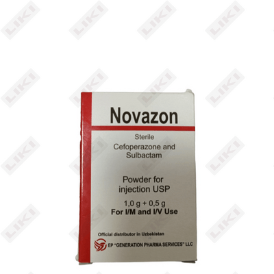 Novazon kukuni D/in. 1000 mg + 500 mg (shisha + 10 ml erituvchi)