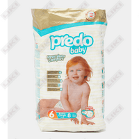 Подгузники Predo Baby размер 6, 15+ кг, 8 шт