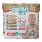 Подгузники-трусики Predo Baby размер 7, 17+ кг, 24 шт