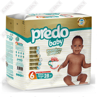 Подгузники Predo Baby размер 6, 15+ кг, 28 шт