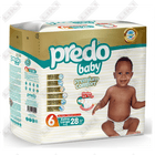 Подгузники Predo Baby размер 6, 15+ кг, 28 шт