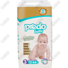 Подгузники Predo Baby размер 3, 4-9 кг, 44 шт