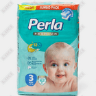Подгузники Perla Premium размер 3, 4-9 кг, 62 шт